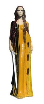 st-barbara-figur-keramik-gelb-und-schwarz